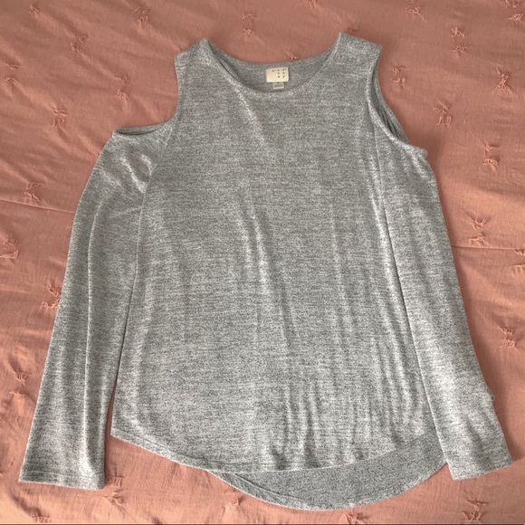 On Sale Soft Cold-Shoulder Sweater - Picture 2 of 2